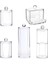Only Bag Style Acrylic Makeup Organizer Cotton Swabs Qtip Container Cosmetic Makeup Cotton Pad Organizer Jewelry Storage Box(Empty Box) (Yurt Dışından) 4
