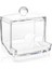 Kare Tarzı Acrylic Makeup Organizer Cotton Swabs Qtip Container Cosmetic Makeup Cotton Pad Organizer Jewelry Storage Box(Empty Box) (Yurt Dışından) 1