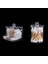 Kare Tarzı Acrylic Makeup Organizer Cotton Swabs Qtip Container Cosmetic Makeup Cotton Pad Organizer Jewelry Storage Box(Empty Box) (Yurt Dışından) 5