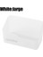 1pc Large White Style Plastic Makeup Bathroom Storage Box Cosmetic Organizer Desktop Make Up Jewelry Storage Case Sundries Table Container Organizer (Yurt Dışından) 1