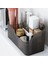2pcs Small Black Style Plastic Makeup Bathroom Storage Box Cosmetic Organizer Desktop Make Up Jewelry Storage Case Sundries Table Container Organizer (Yurt Dışından) 2
