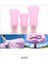 Pembe Tarzı 37ML Seyahat Aksesuarları Kozmetik Konteyner 1 Adet ml Sabunluk Şampuan Şişesi Taşınabilir Çok Renkli Silikon (Yurt Dışından) 1