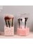 C Stili Transparent Acrylic Makeup Brush Holder Makeup Organizer Cosmetic Holder Pencil Lipstick Desk Container Table Makeup Storage Box (Yurt Dışından) 4