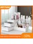 Pembe 2 Tarzı 26X16X12CM Ev Için Büyük Kapasiteli Kozmetik Saklama Kutusu Makyaj Çekmece Organizatör Çok Hücreli Ekran Masaüstü Çeşitli Eşyalar Saklama Kabı (Yurt Dışından) 2