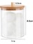 No.2 Tarzı Makeup Cotton Pad Organizer Storage Box For Cotton Swabs Rod Cosmetics Jewelry Bathroom Qtip Container With Bamboo Lid (Yurt Dışından) 1