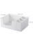 White Upper Layer Style Oneup Double-Layer Plastic Cosmetic Storage Box Desktop Storage Box Drawer Jewelry Makeup Lipstick Organizer Bathroom Organizer (Yurt Dışından) 1