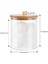 No.6 Tarzı Makeup Cotton Pad Organizer Storage Box For Cotton Swabs Rod Cosmetics Jewelry Bathroom Qtip Container With Bamboo Lid (Yurt Dışından) 1