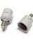 E-14 - E-27 Ye Dönüşen Duy Porselen Dönüştürücü Adaptör ( 1 Adet ) 3