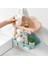Açık Yeşil Tarzı Banyo Aksesuarları Düzenleyici Banyo Depolama Rafı Duvara Monte Raf Delmesiz Sondaj Yok Bulut Şekli Plastik Raf (Yurt Dışından) 3