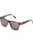 Hm 1623 C2 Dikdörtgen Havana Unisex Güneş Gözlüğü 2