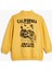 Sweatshirt Dik Yaka Sörf Baskılı Yarım Fermuar Pamuklu 2