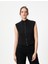 Kolsuz Hırka Dik Yaka Çift Taraflı Fermuarlı Cepli Slim Fit 3