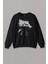 Unisex Siyah Sweatshirt The Witcher Avatar Wild Hunt Online Oyun Wolf Baskılı Sweat 1