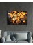 3 Boyutlu Ahşap Görünümlü Dünya Haritası Cam Tablo, 3d Wooden Pattern World Map 110 x 70 cm-Mıyrem 2