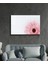 Çiçek Illüstrasyon Cam Tablo Flower Illustration Art 36 x 23-Mıyrem 2