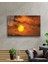 Gün Batımında Martılar Cam Tablo 36X23-MIYREM 2