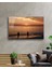 Gün Batımı Deniz Sahil Cam Tablo 36X23-MIYREM 2