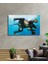 Suda Fil Cam Tablo Elephant In Water 36X23-MIYREM 2