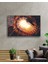 Geometrik Turuncu Bina 4mm Cam Tablo Dayanıklı 36X23-MIYREM 2