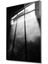 Siyah Beyaz Pencere Cam Tablo Window Picture Painting 36X23-MIYREM 1