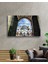 Istanbul Sultan Ahmet Camii Kapısı Cam Tablo 36X23-MIYREM 2