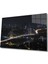 Istanbul Gece Boğaz Köprüsü Manzarası Cam Tablo 36X23-MIYREM 1