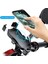 Siyah Stil IP66 Suya Dayanıklı Motosiklet Telefon Tutacağı 15W Kablosuz Şarjlı USB Şarj Aleti Moto Gidon Inceleme Telefon Desteği Montaj Yeni (Yurt Dışından) 2