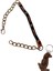 Köpek Kolyesi-Gerçek deri-Siyah/Taba-antik zincirli-Genişlik:1 cm-Boyun ölçüsü: L.40-50 cm-ayarlamalı-Dog Collar-K1-5 3