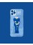 Dukkan Case Mavi 3D Kabartmalı Telefon Kılıfı - DK129 - iPhone 11 Promax 1