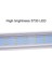 W30 Stili Akvaryum LED Işık Süper Ince Balık Tankı Su Bitkileri Aydınlatma Büyümek Su Geçirmez Parlak Klip Lamba Bitkiler Için Mavi LED cm 220V (Yurt Dışından) 4