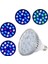 7r 8b 1uv 1ır 1W Stili 54W LED Pet Aydınlatma Balık Tankı Lambası LED Akvaryum Işık Bitki Ampul Tuzlu Su Deniz Mercan Resifi Sump Yosun Uv Ir Kırmızı Mavi (Yurt Dışından) 5