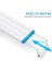 W40 Stili Akvaryum LED Işık Süper Ince Balık Tankı Su Bitkileri Aydınlatma Büyümek Su Geçirmez Parlak Klip Lamba Bitkiler Için Mavi LED cm 220V (Yurt Dışından) 3