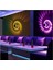 Gümüş Tarzı Rgb Spiral Delik LED Duvar Işık Efekti Duvar Lambası Uzaktan Kumanda ile Parti Bar Lobisi Için Renkli Wandlamp Ktv Ev Dekorasyonu (Yurt Dışından) 2