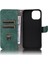 Iphone 15 Için Kılıf Pro Koruyucu Kapak Deri Folio Flip Case Tam (Yurt Dışından) 5