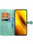 Xiaomi Poco X3 Nfc Darbeye Deri Kılıf Zarif Desen (Yurt Dışından) 5