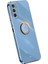 Samsung Galaxy F13 Için Xinli 4g Hassas Lens Kesim Anti-Fall Anti Anti Tele Kılıfı Kickstand Elektroliz Altın Kenar Yumuşak Tpu Kapak Mavisi (Yurt Dışından) 1