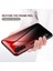 Samsung Galaxy A54 Için 5g Gradyan Renk Yumruğu Geçirmez Telefon Kılıfı Temperlenmiş Cam Sert Pc Yumuşak Tpu Anti-Drop Hibrit Kapak Sınıf Kırmızı Siyah (Yurt Dışından) 2
