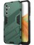 Samsung Galaxy A24 4g Kickstand Tpu+Pc Koruyucu Cep Telefonu Kapak Yeşil (Yurt Dışından) 1