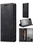 Samsung Galaxy S23+ Rfıd Engelleme Cep Telefonu Kılıf Stand Stand Cüzdan Retro Doku Şok Geçirmez Pu Deri Mat Telefon Kapak Black (Yurt Dışından) 1