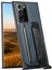 Samsung Galaxy NOTE20 ULTRA/NOTE20 Ultra 5g Kart Tutucu Deri Kaplamalı Pc+Tpu Telefon Kapağı Kickstand ve El Kayışı Mavisi (Yurt Dışından) 1