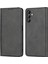 Samsung Galaxy A14 Için 5g Pu Deri Telefon Kılıf Buzağı Doku Stand Cüzdan Flip Folio Cover-Black (Yurt Dışından) 1