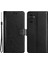 Samsung Galaxy M54 5G/F54 Için 5g Telefon Kılıfı Baskılı Kelebekler Pu Deri Cüzdan Kapak Stand Strap-Black (Yurt Dışından) 1