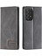Samsung Galaxy A52 4G/5G/A52S Için Ttudrch Style 007 5g Deri Kılıf Rfıd Blomak Stand Stand Cüzdan Telefon Kapak-Grey (Yurt Dışından) 1