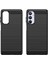 Samsung Galaxy M54 5G/F54 5g Karbon Fiber Doku Için Fırçalanmış Kabuk Telefon Telefon Kasası Tpu Cover-Black (Yurt Dışından) 2