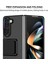 Samsung Galaxy Z Fold5 5g Kickstand Telefon Kasası Bırak-Kötü Pc Cover-Black (Yurt Dışından) 2