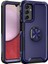Samsung Galaxy A54 Için 5g Rotatable Ring Kickstand Telefon Kılıfı Pc+Silikon Anti-Çizelge Kapak Navy Blue (Yurt Dışından) 1