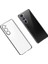 Samsung Galaxy S23+, Düz Kenar Elektraplama Yumuşak Tpu Case-Black Için Sulada Clear Telefon Kapağı (Yurt Dışından) 1