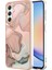 Samsung Galaxy A24 4g Için Tpu Geri Kılıf, Imd 2.0mm Elektrapılaşma Mermer Desen Telefon Kapak Pembe (Yurt Dışından) 1