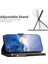 Samsung Galaxy S23 Için BF19 Ultra Toz Geçirmez Telefon Pu Deri Cüzdan Stand Zippered Telefon Kılıfı Kapak Black (Yurt Dışından) 2