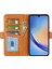 Samsung Galaxy A34 5g Buzağı Doku Standı Pu Deri Koruyucu Kılıf Sarı (Yurt Dışından) 2